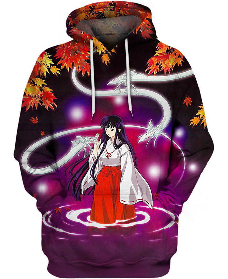 Kikyo Inuyasha Hoodie 3D
