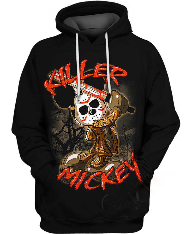Killer Mickey Hoodie 3D