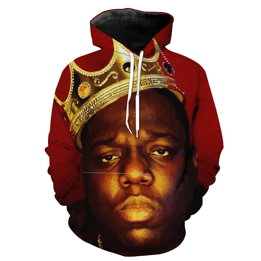King Biggie Smalls Notorious Big Hoodie 3D