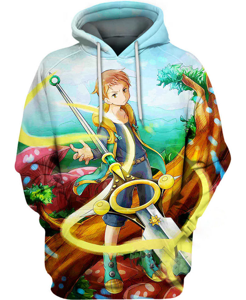 King Harlequin Hoodie 3D