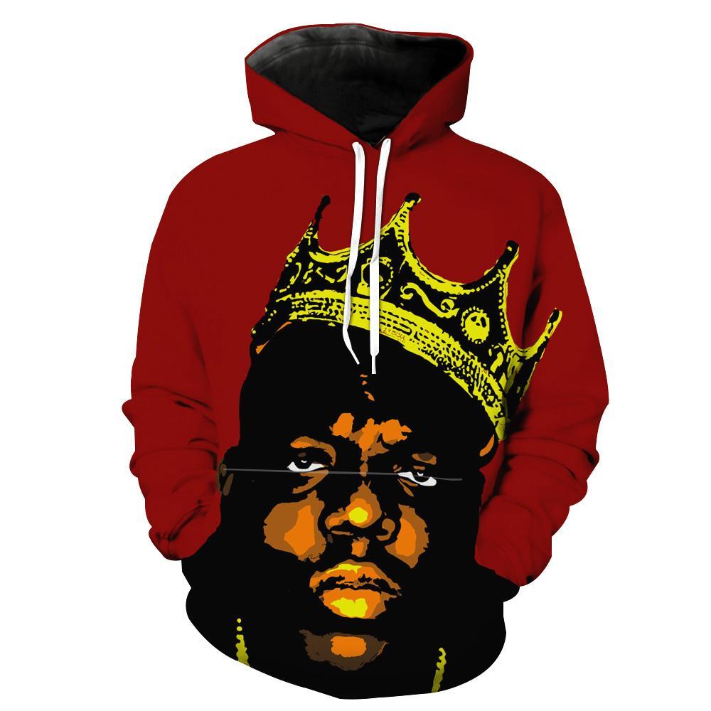 King Notorious Big Biggie Hoodie 3D