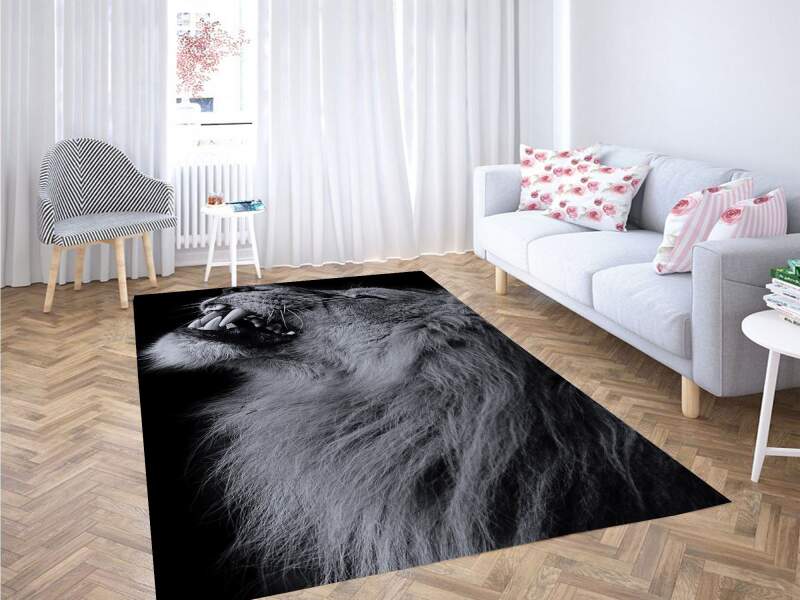 King Of Lion Carpet Rug
