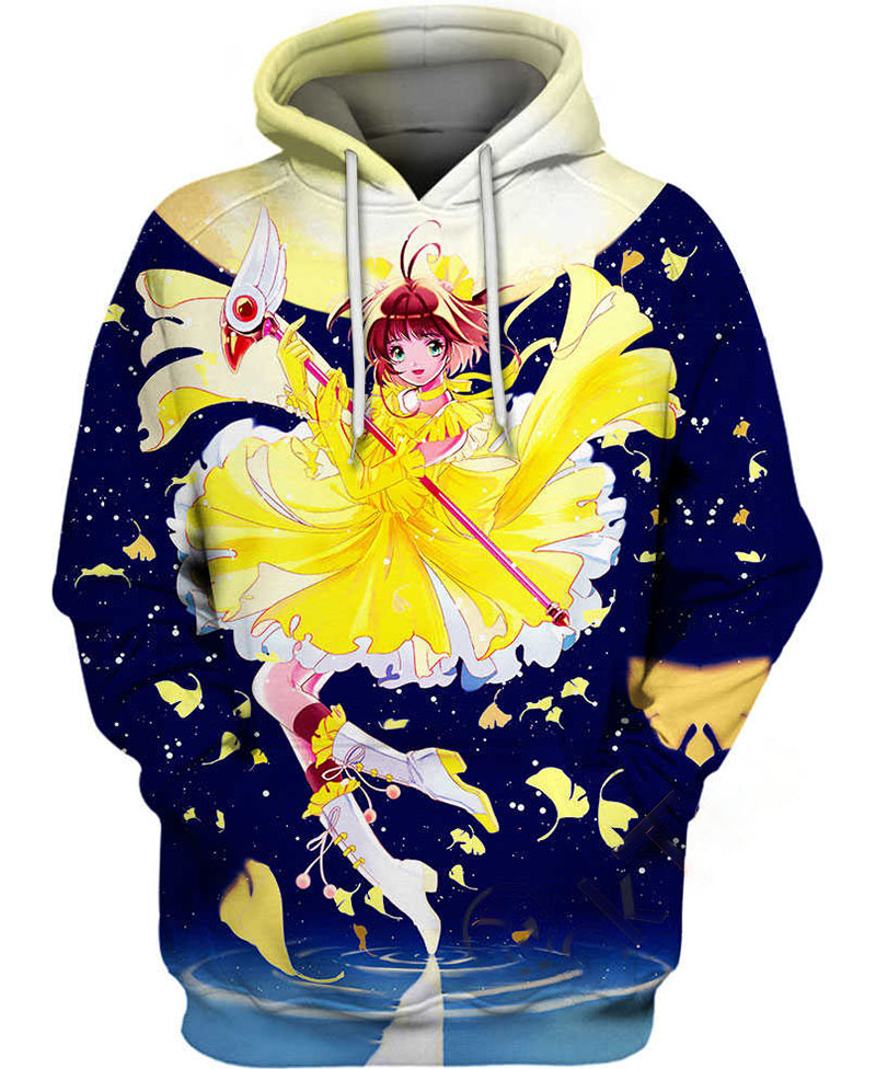 Kinomoto Sakura Hoodie 3D