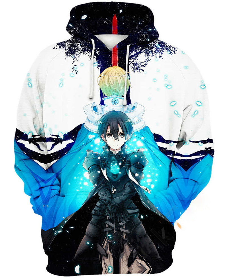 Kirito And Eugeo Hoodie 3D