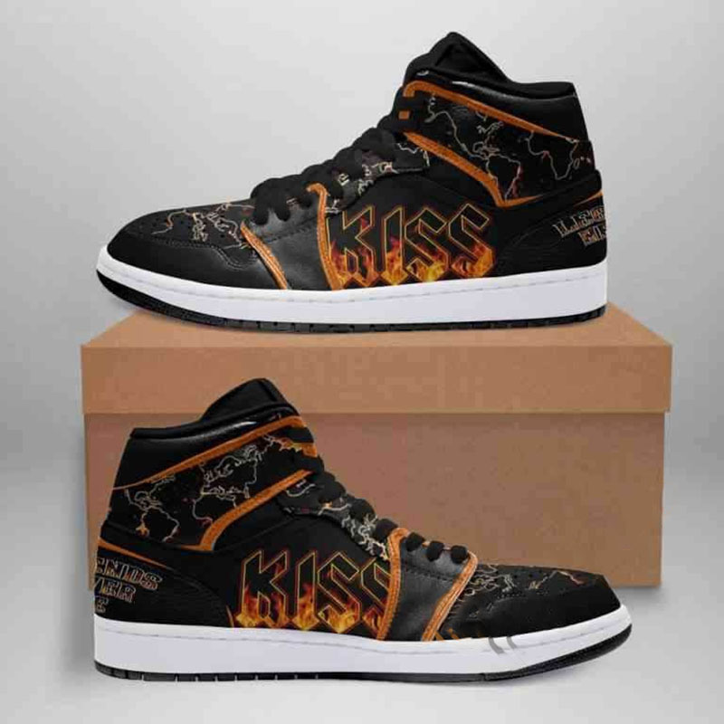 Kiss Legend Custom Air Jordan Shoes