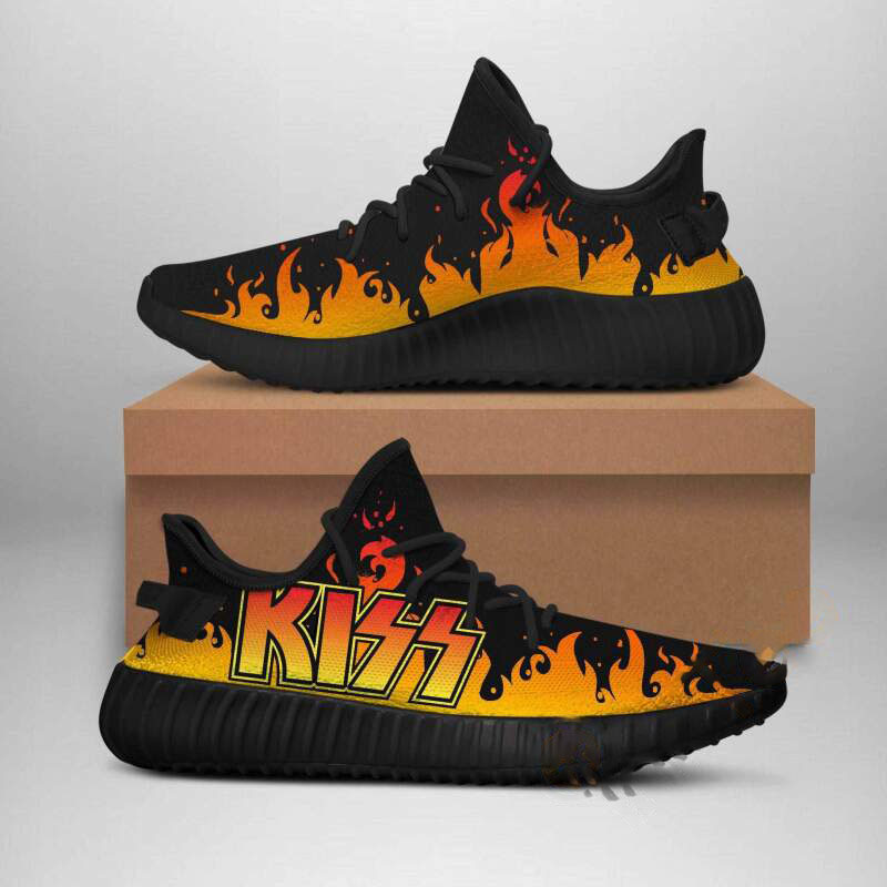 Kiss Rock Band Yeezy Boost