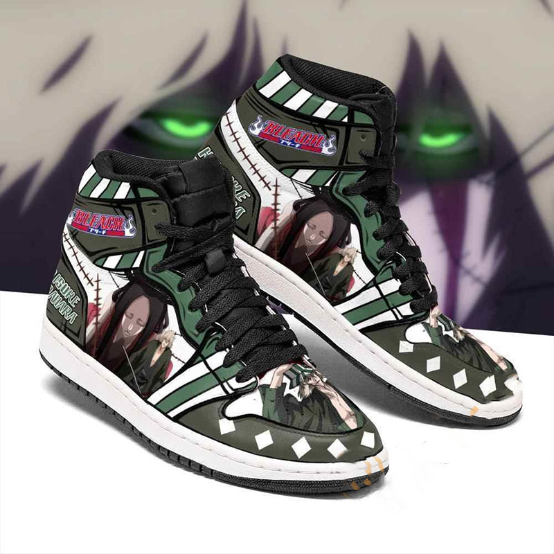 Kisuke Urahara Bleach Sneakers Anime Air Jordan Shoes