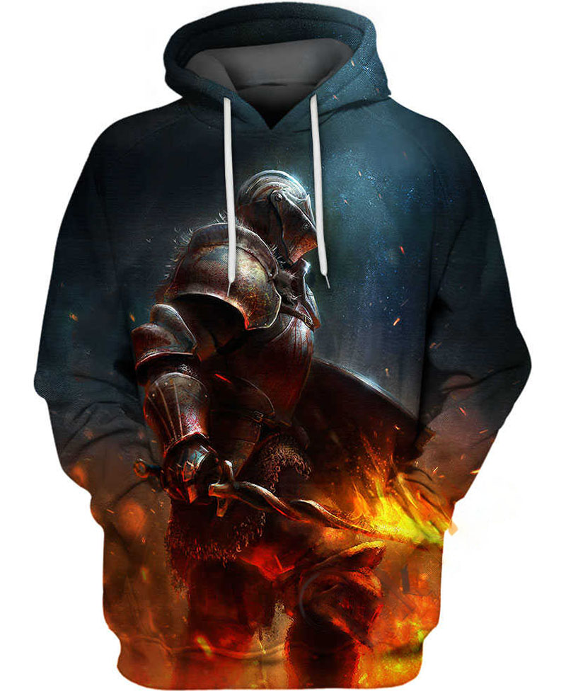 Knight Dark Souls Hoodie 3D