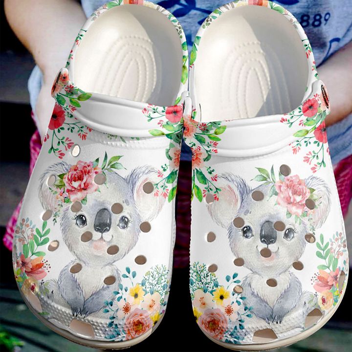 Koala Cute Baby Crocs Clog Shoes