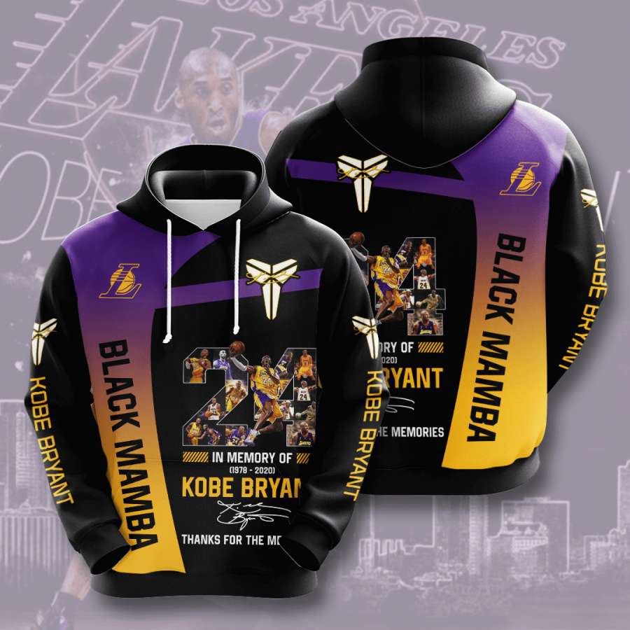 Kobe Bryant Custom Hoodie 3D