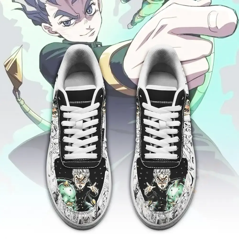 Koichi Hirose Manga Style Jojo’s Anime Fan Gift Idea Amazon Nike Air Force Shoes