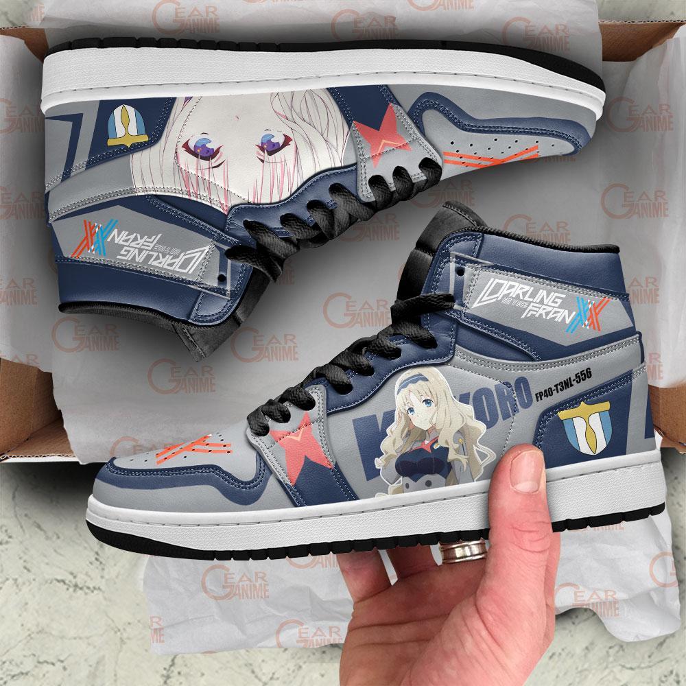 Kokoro Darling In The Franxx Sneakers Anime Air Jordan Shoes