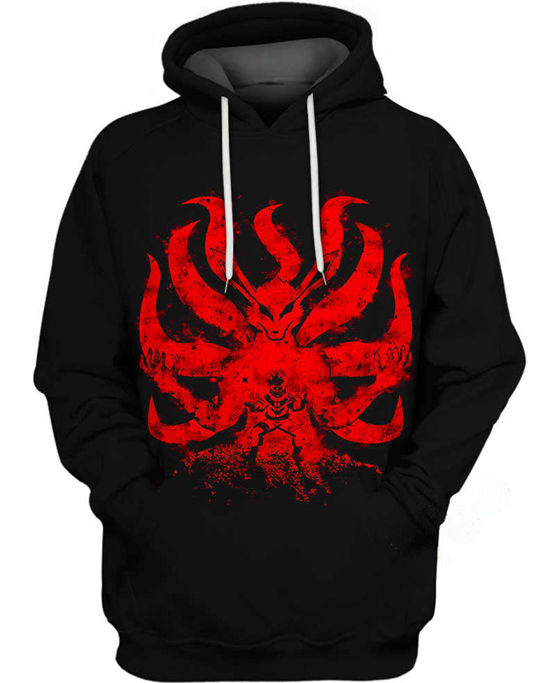 Kurama Hoodie 3D