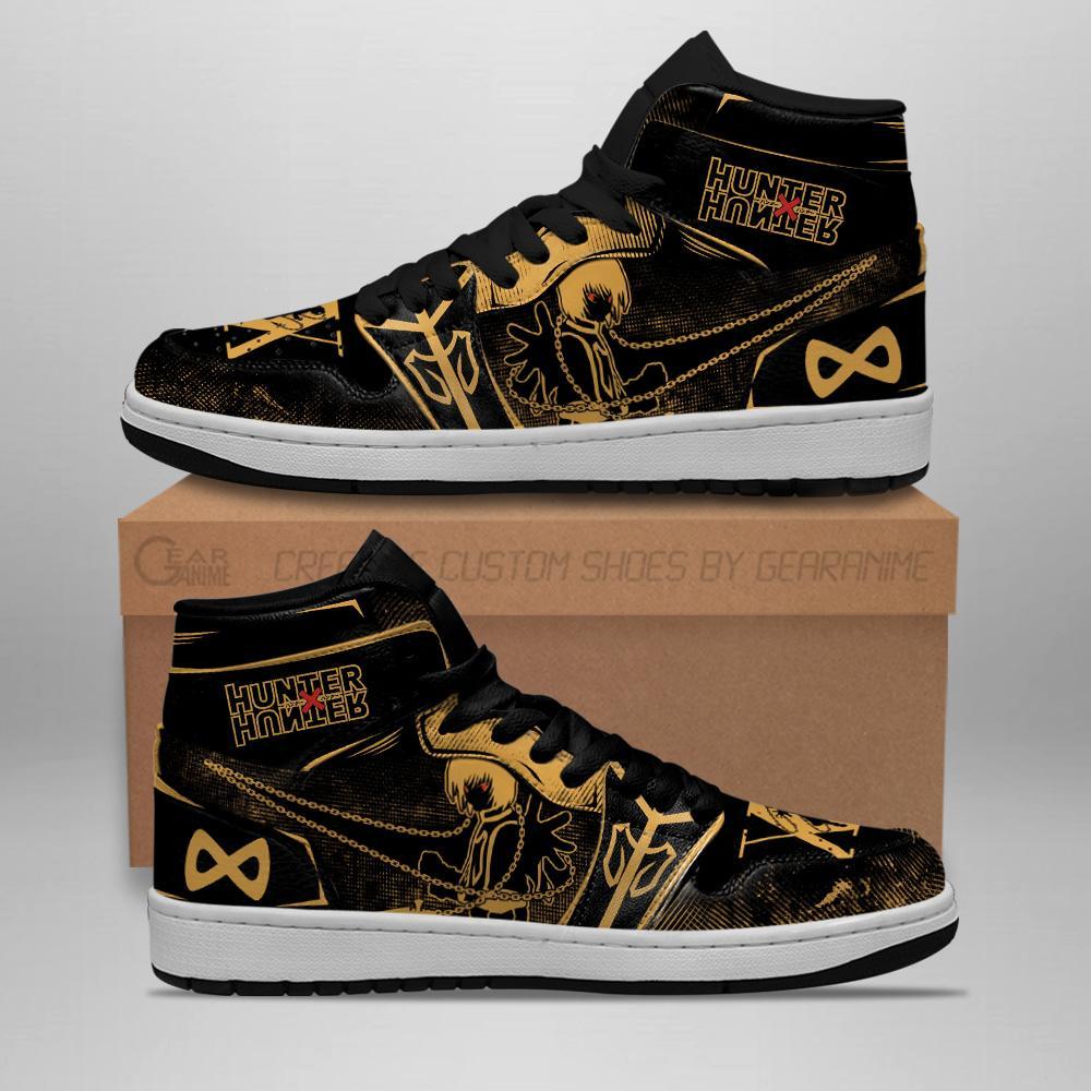 Kurapika Hunter X Hunter Sneakers Skill Hxh Anime Air Jordan Shoes