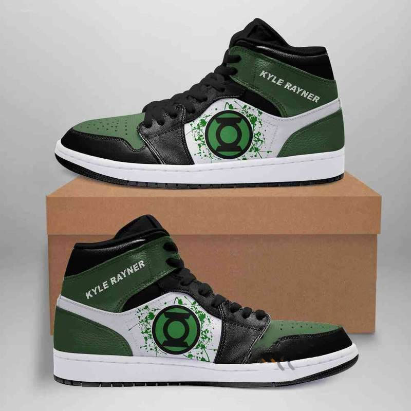 Kyle Rayner Dc Comics Custom Air Jordan Shoes