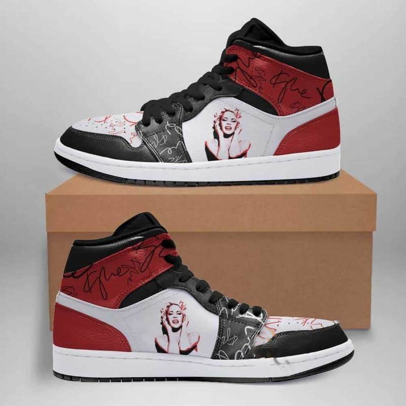Kylie Minogue Custom Air Jordan Shoes