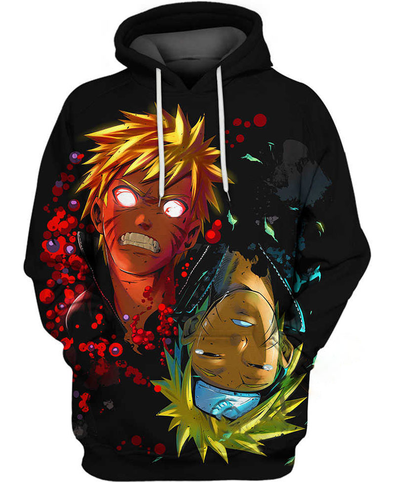 Kyuubi Naruto?s Eyes Hoodie 3D