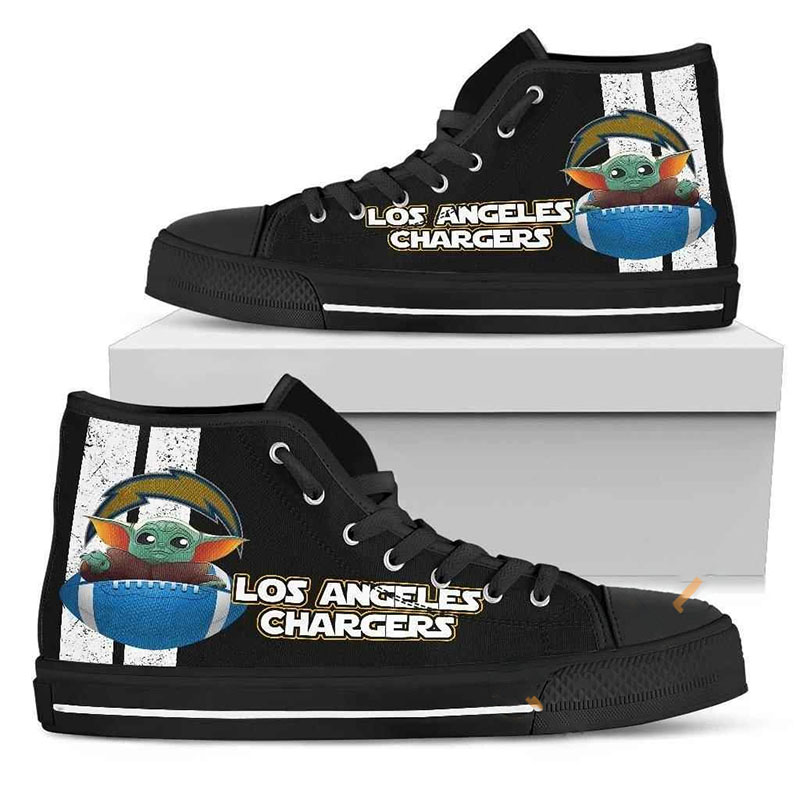 La Chargers High Top Shoes