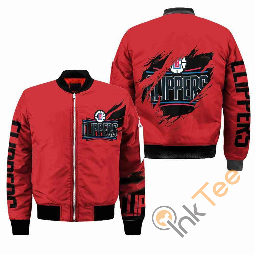LA Clippers NBA Apparel Best Christmas Gift For Fans Bomber Jacket
