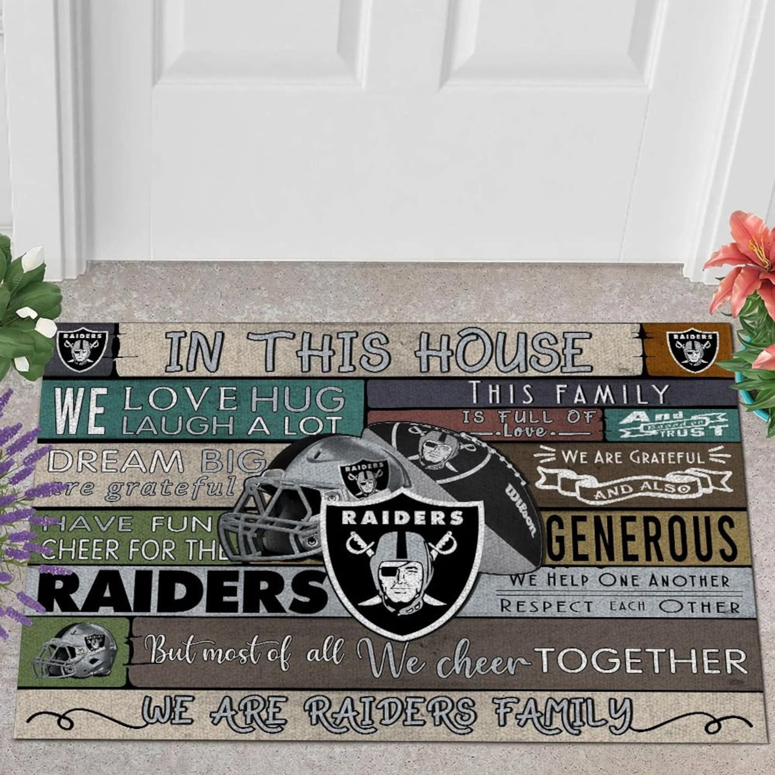 La Raiders Doormat