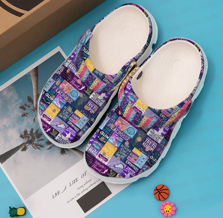 Lacrosse Girl Crocs Clog Shoes
