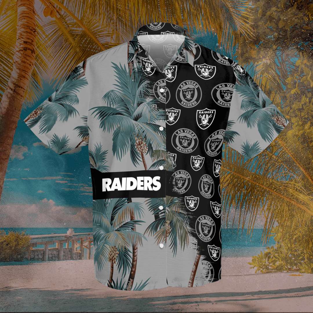 Las Vegas Raiders Custom Hawaiian shirts