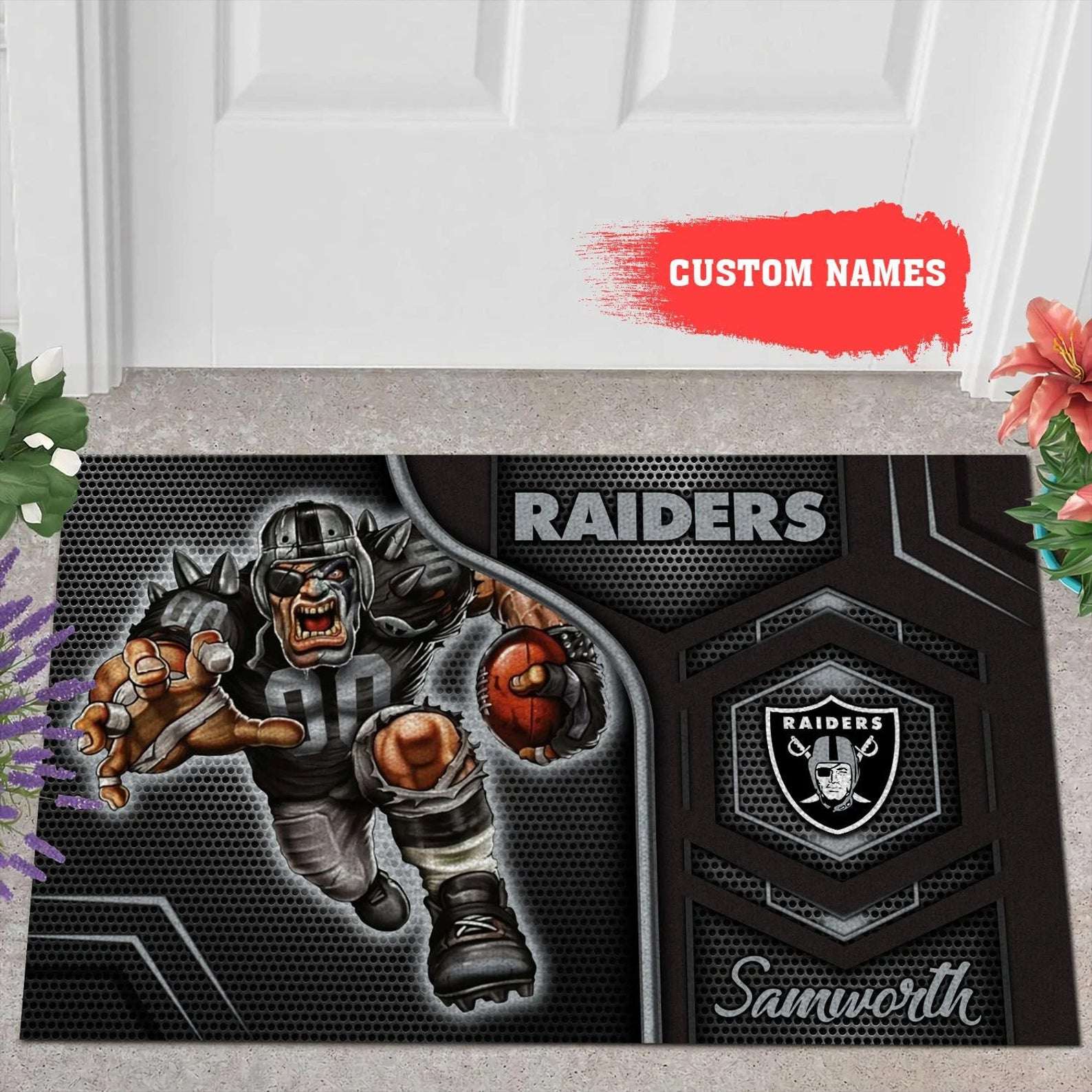 Las Vegas Raiders Doormat