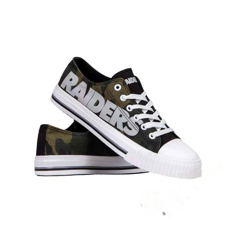Las Vegas Raiders Nfl Low Top Shoes