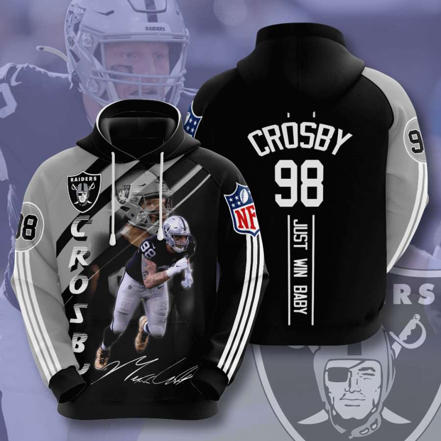 Las Vegas Raiders Custom Hoodie 3D