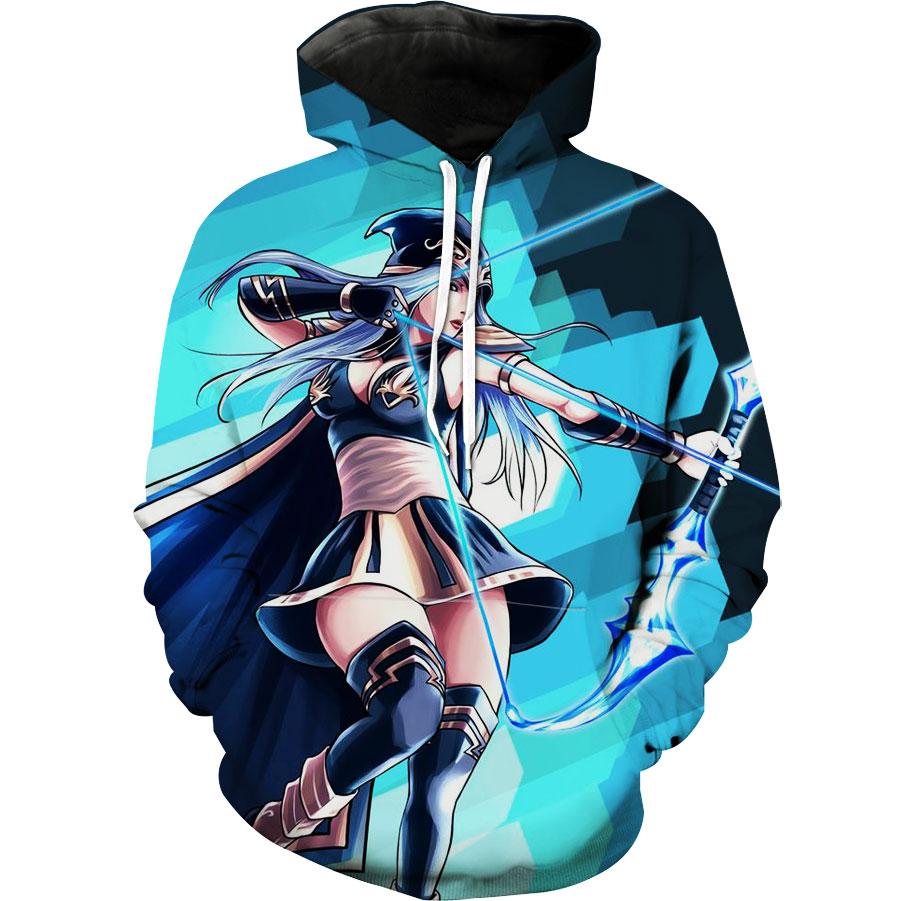 League Of Legends Ashe Lol Ashe Hoodie 3D