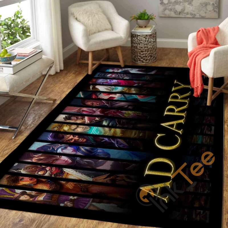 league Of Legends Lol Area Rug