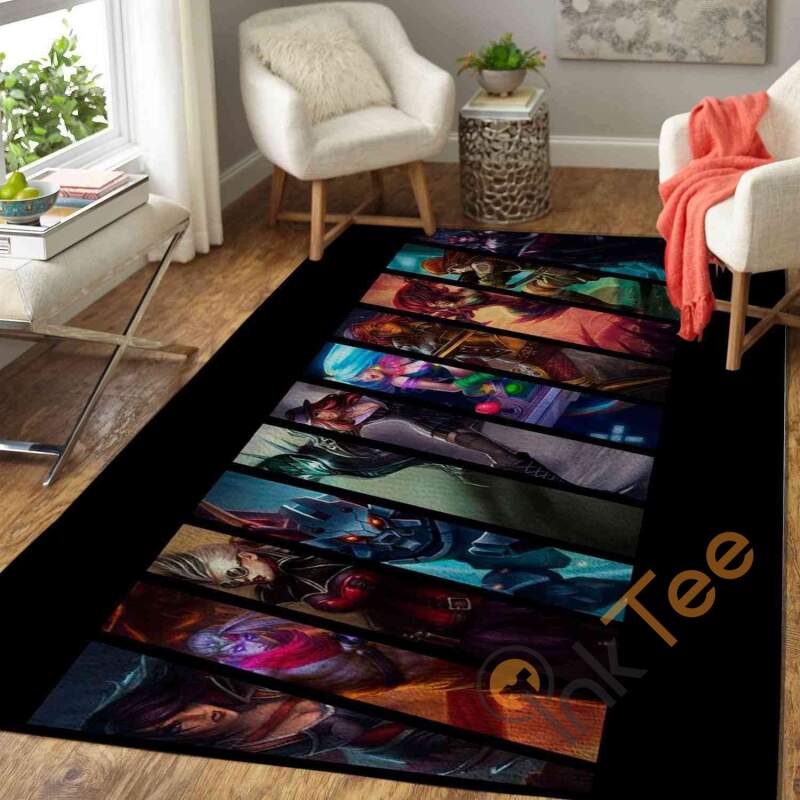 league Of Legends Lol Area Rug