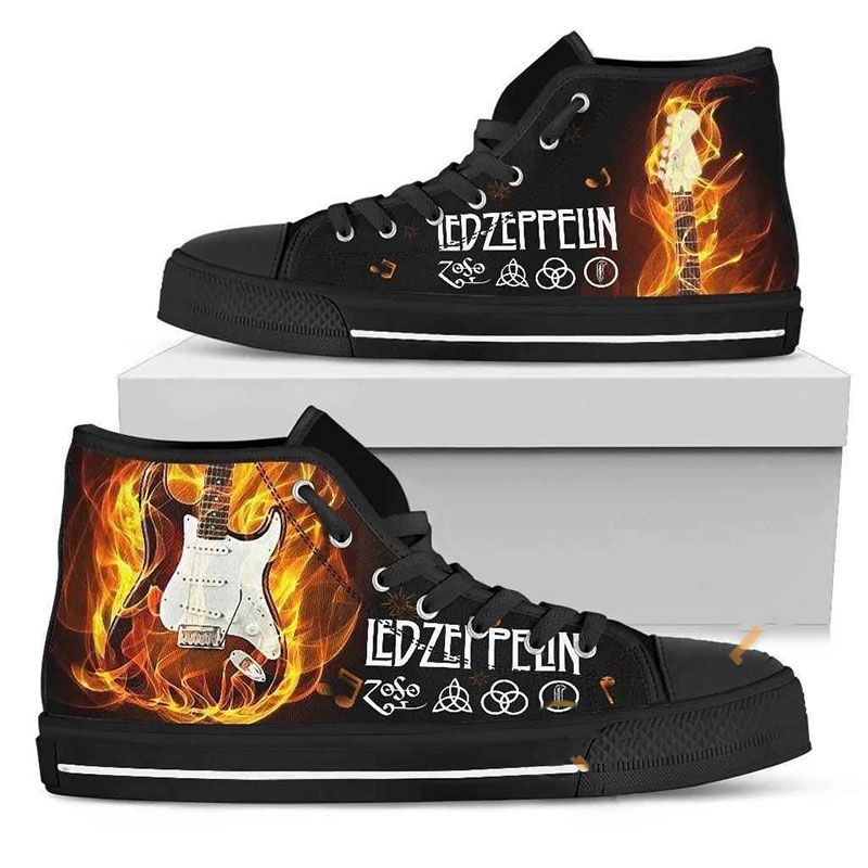 Led Zeppelin High Top Shoes