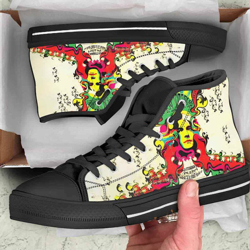 Led Zeppelin High Top Shoes