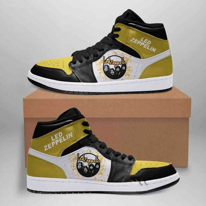 Led Zeppelin Rock Band Custom Air Jordan Shoes