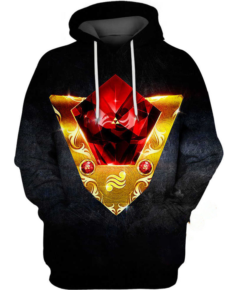 Legend Of Zelda Ruby Hoodie 3D