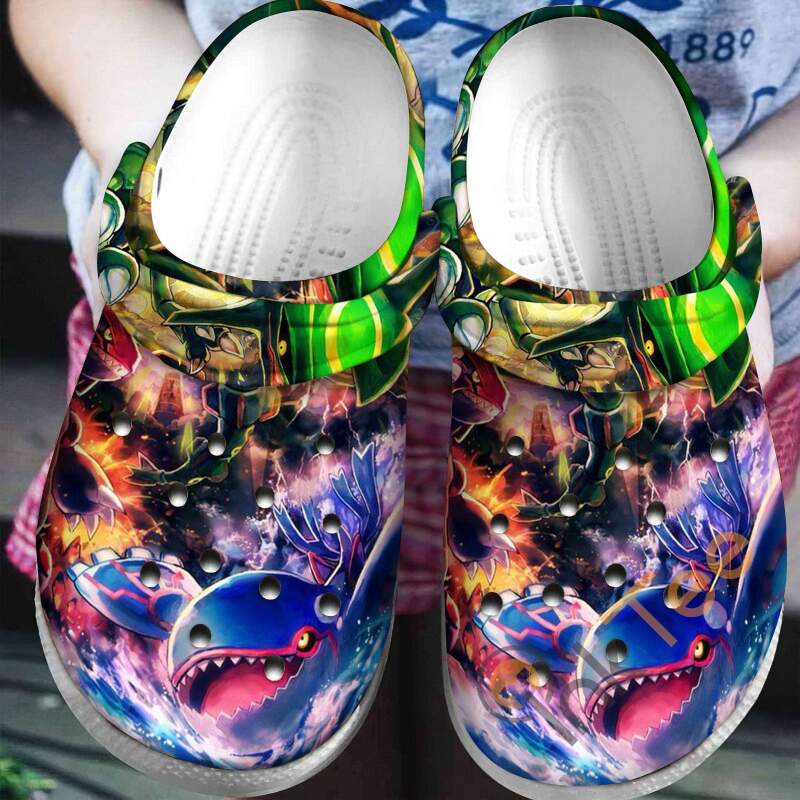 Legendary Pokemon Crocs Clog Shoes
