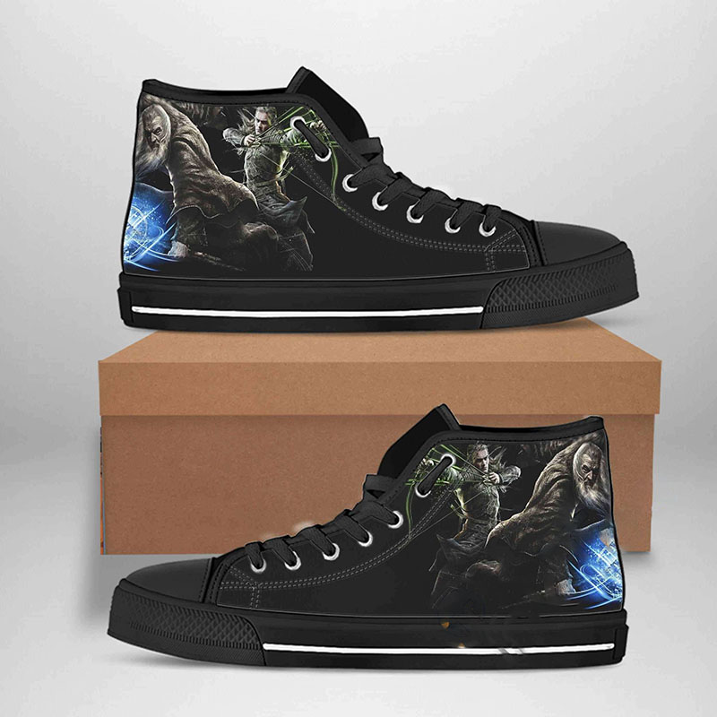 Legolas Best Movie Character High Top Shoes