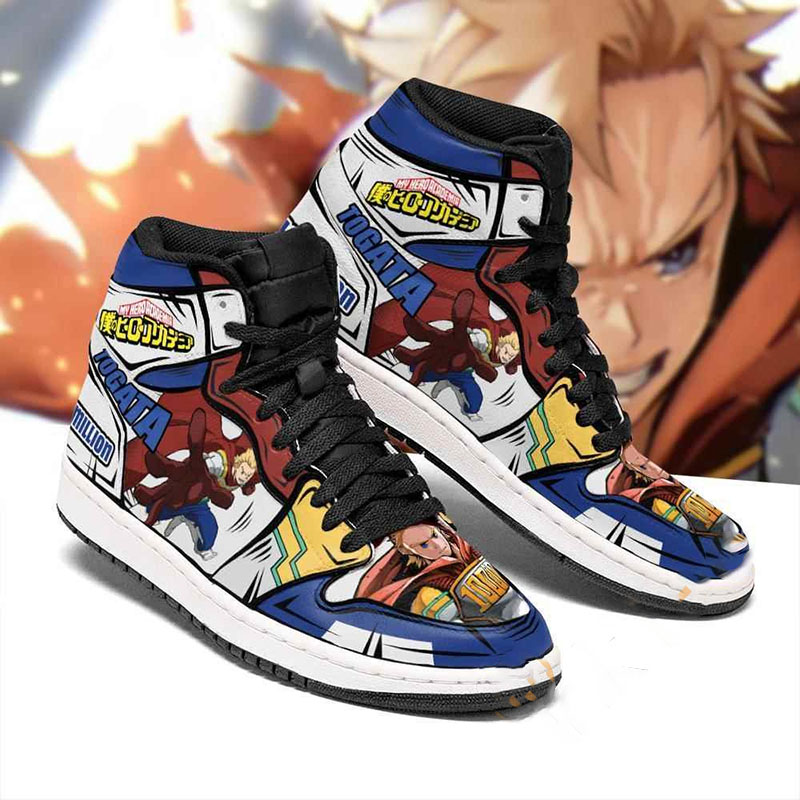 Lemillion Mirio Custom My Hero Academia Sneakers Anime Air Jordan Shoes