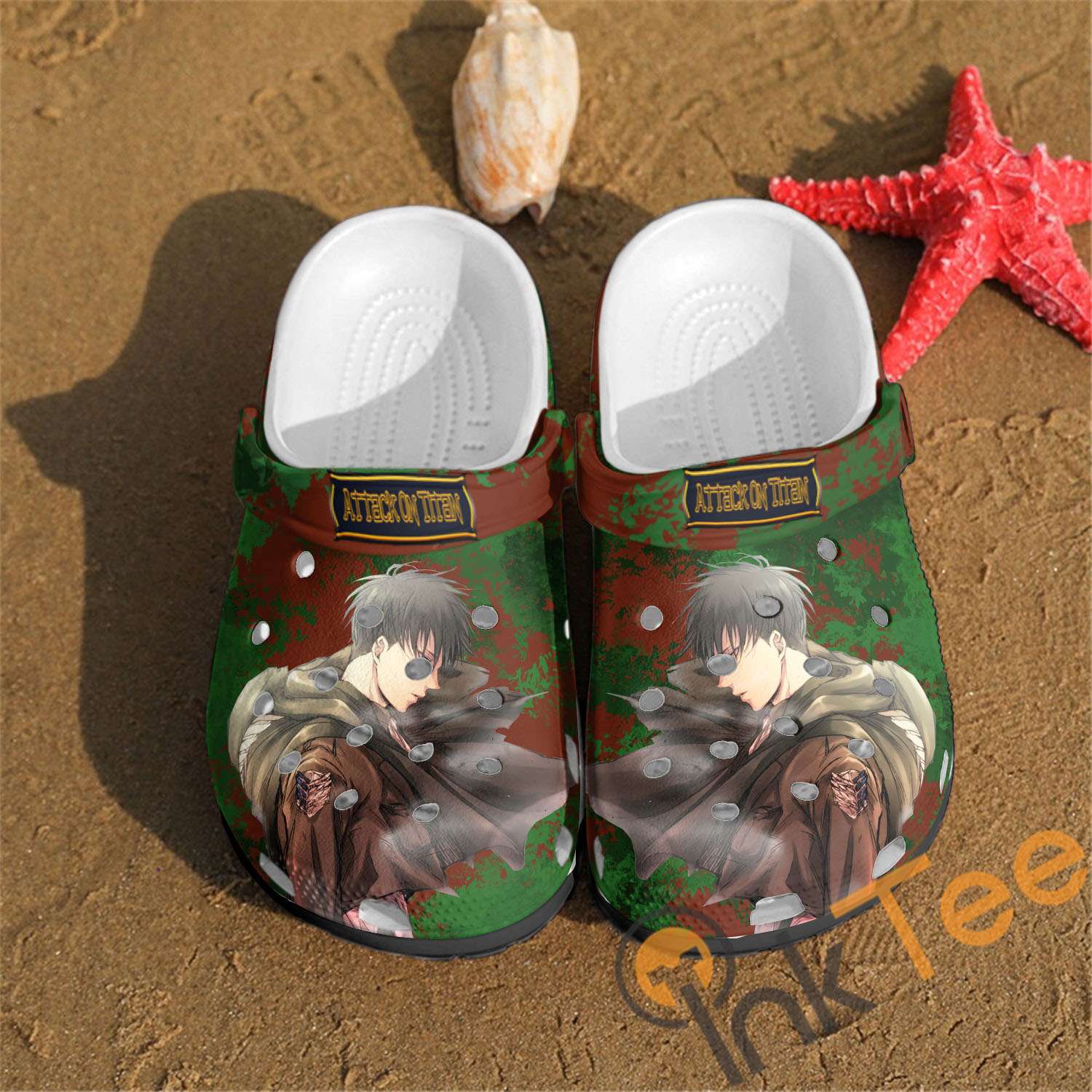 Levi Ackerman Anime Custom Best Seller Crocs Clog Shoes