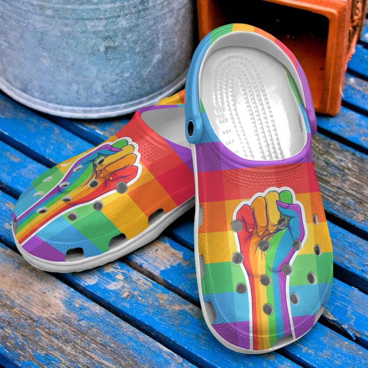 Lgbt Pride Crocs Clog Shoes