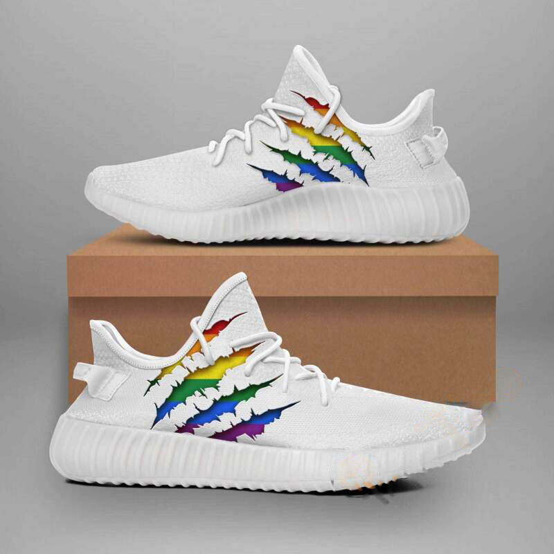 Lgbt Scratch Yeezy Boost
