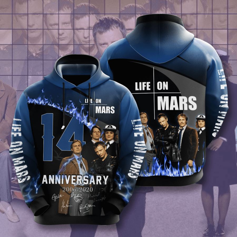 Life On Mars Custom Hoodie 3D
