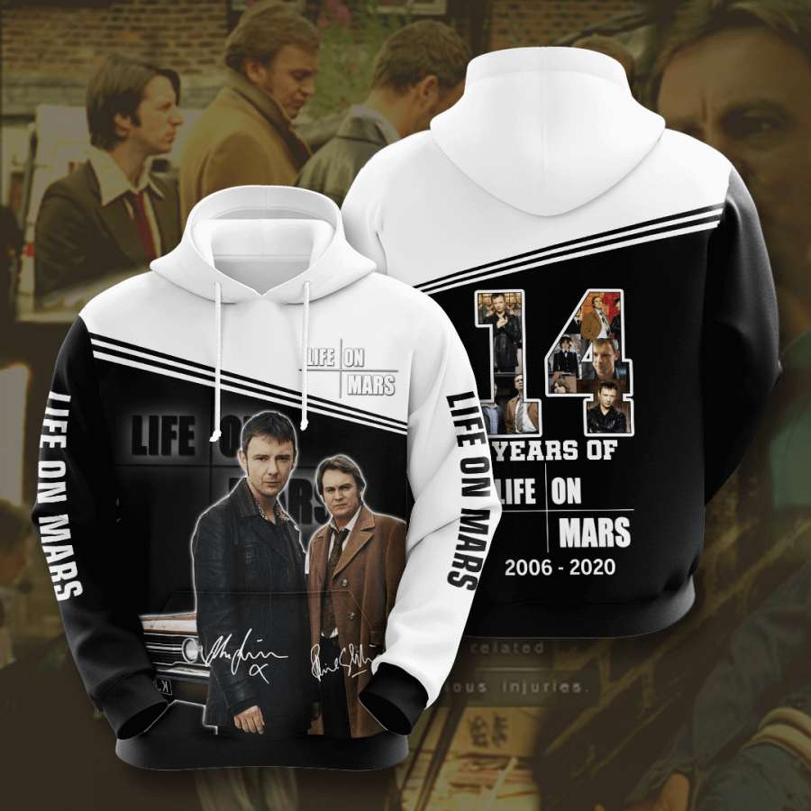 Life On Mars Custom Hoodie 3D