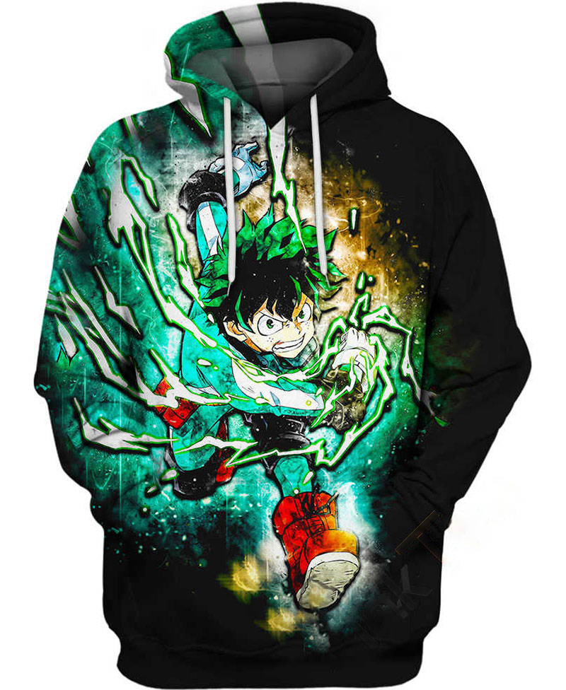 Light The Rage Hoodie 3D