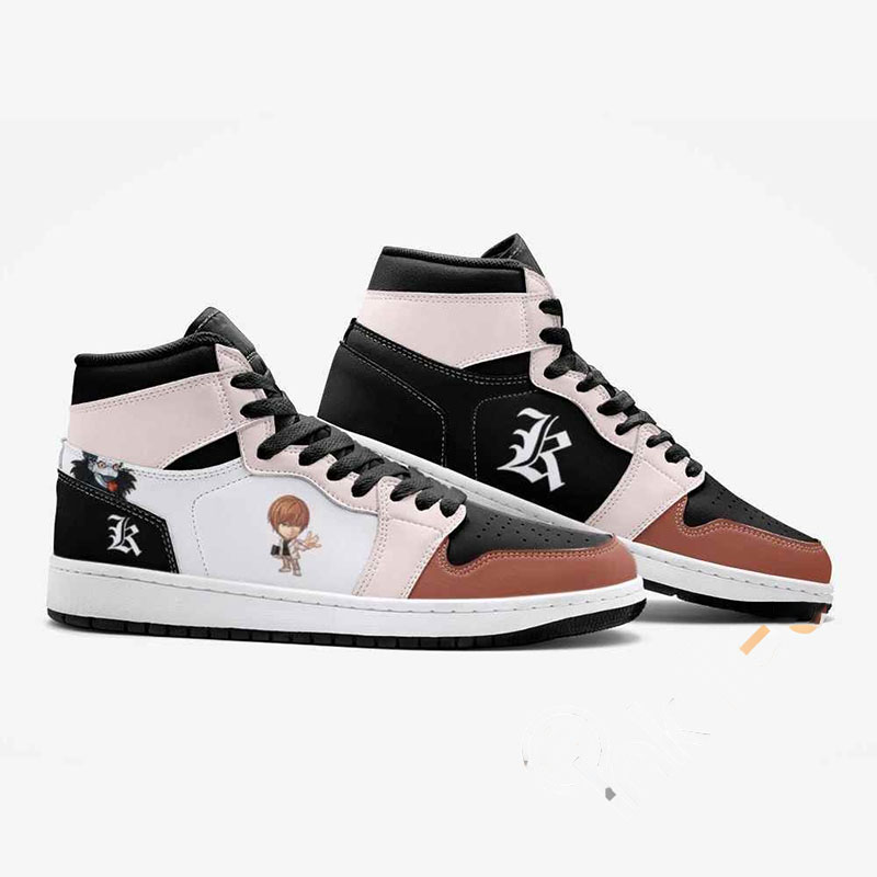 Light Yagami Death Note Custom Air Jordan Shoes