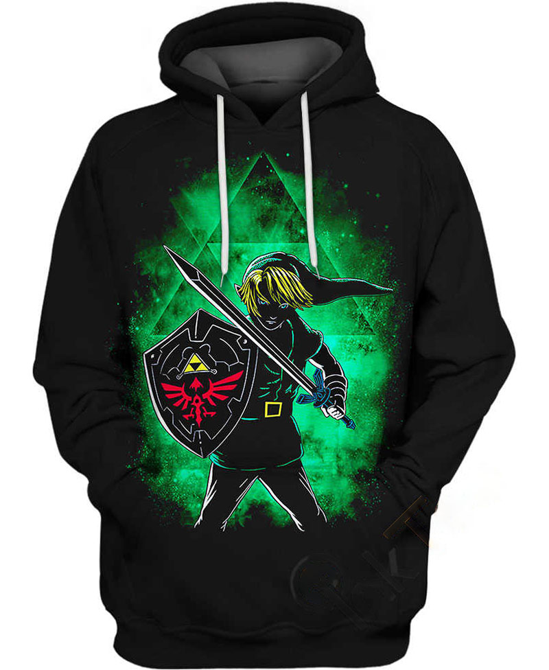 Link The Legend Of Zelda Hoodie 3D