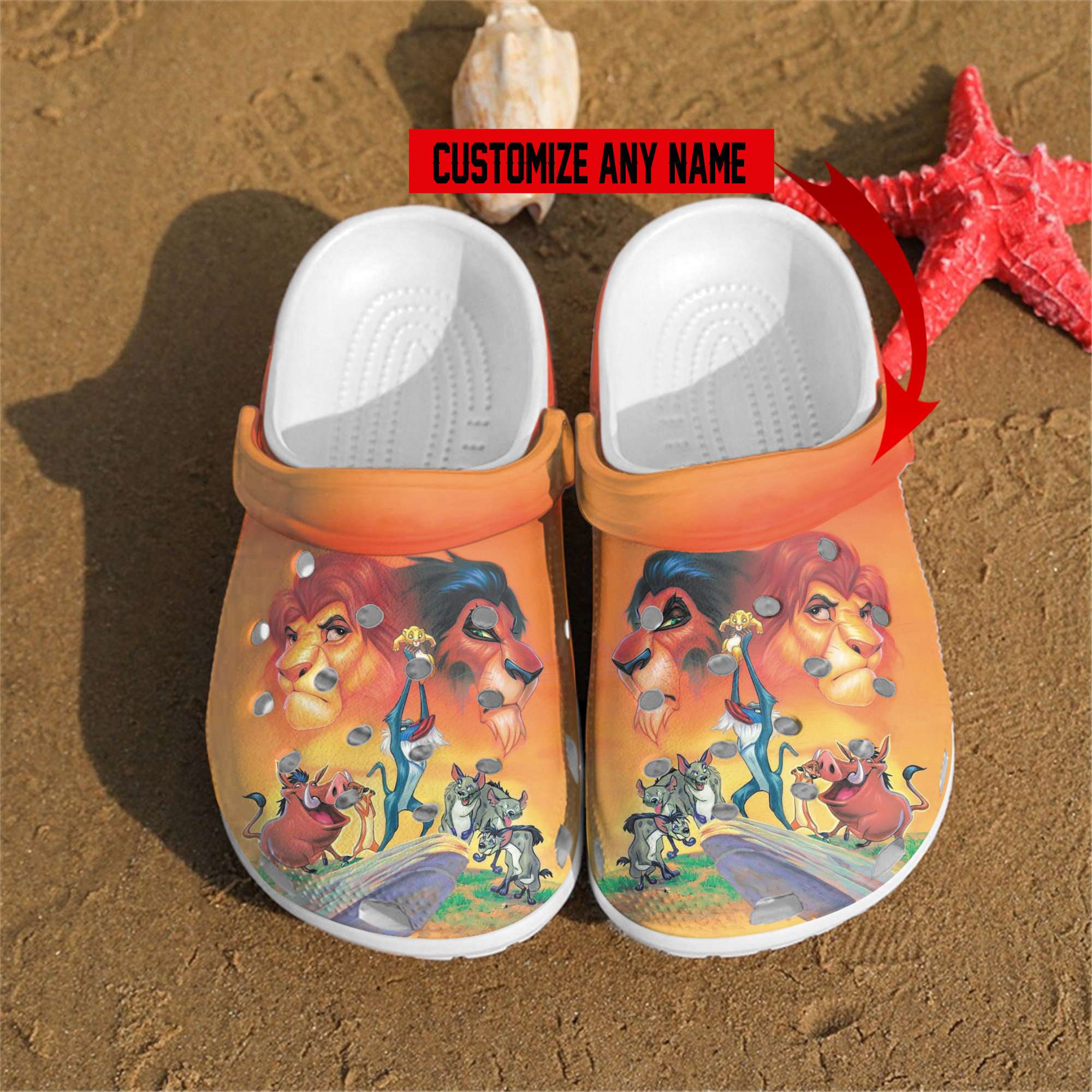Lion King Crocs Clog Shoes