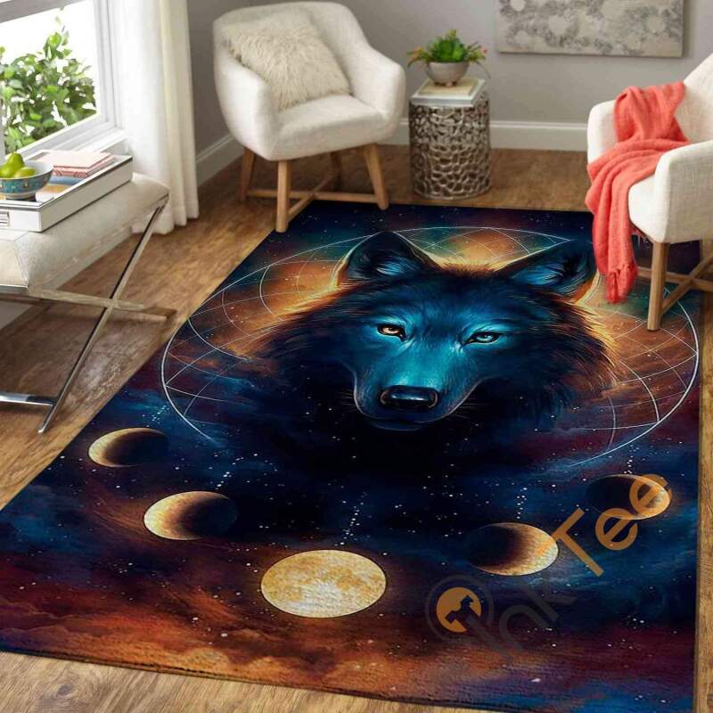 Lion Planet Dreamcatcher Area Rug