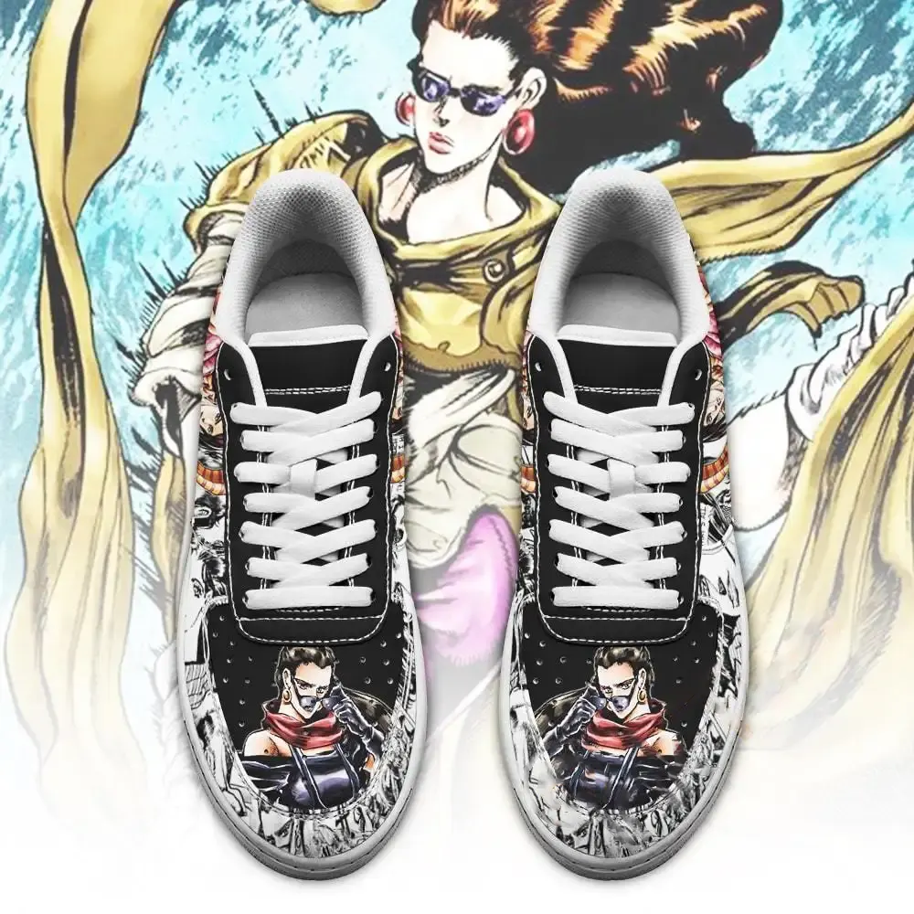 Lisa Lisa Manga Style Jojo’s Anime Fan Gift Amazon Nike Air Force Shoes